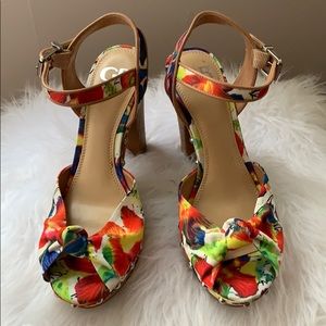 Gianni Bini Colorful Studded Mules